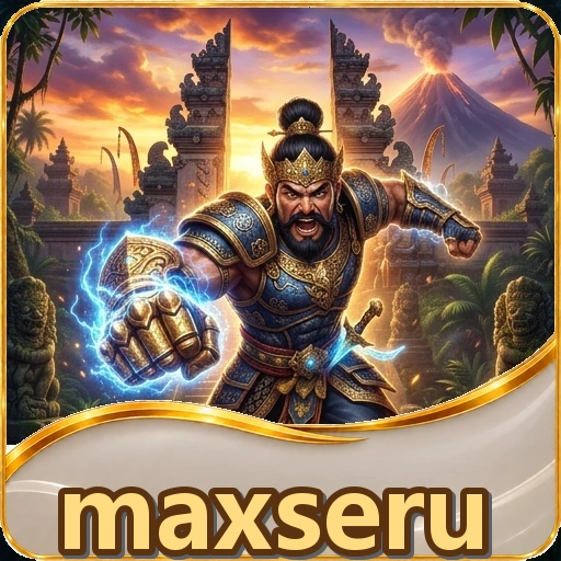 Cuplikan layar beranda aplikasi maxseru di ponsel Android